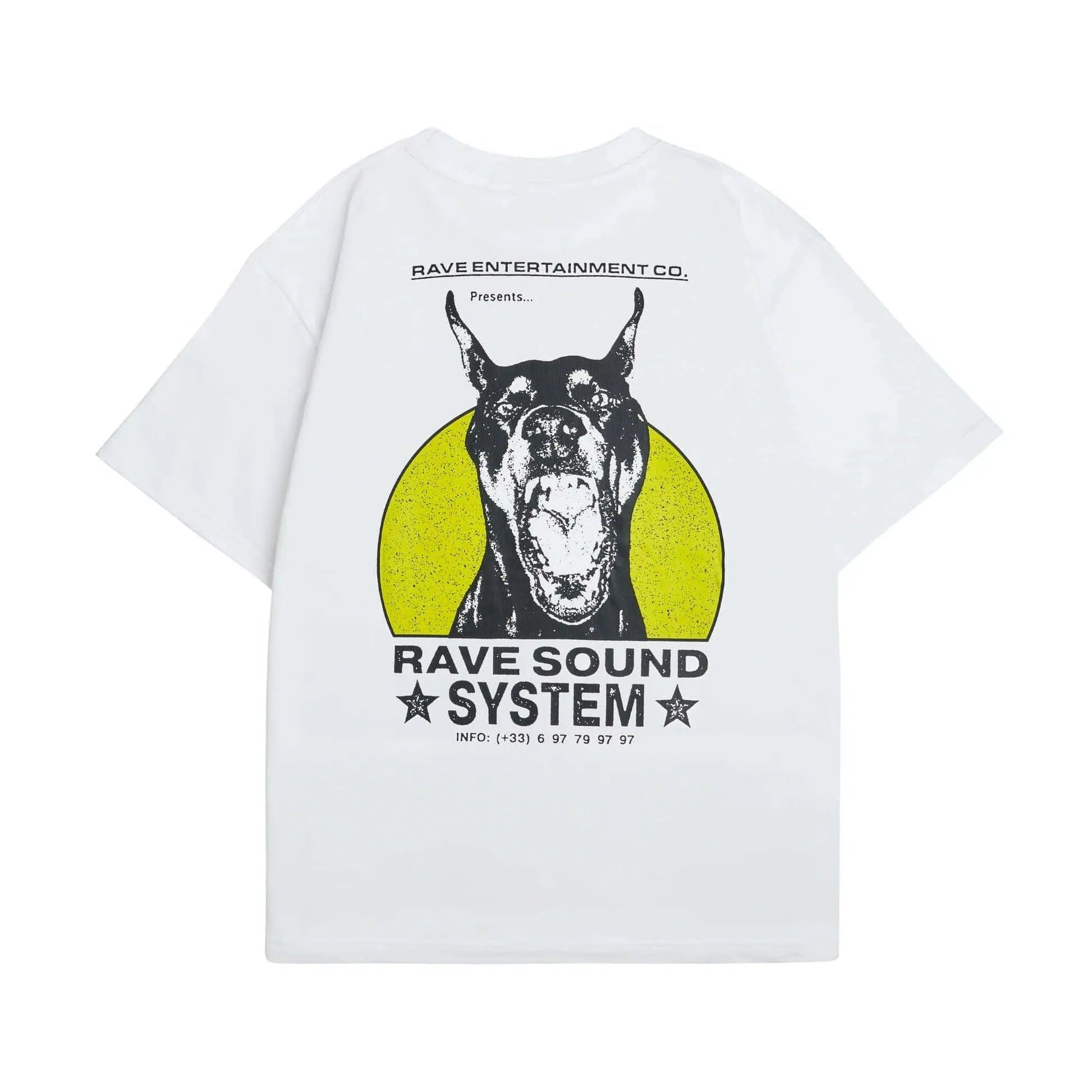 Rave Skateboards T-Shirt - RSS (White)-T-Shirt-Second Floor Stuff-Second Floor Stuff