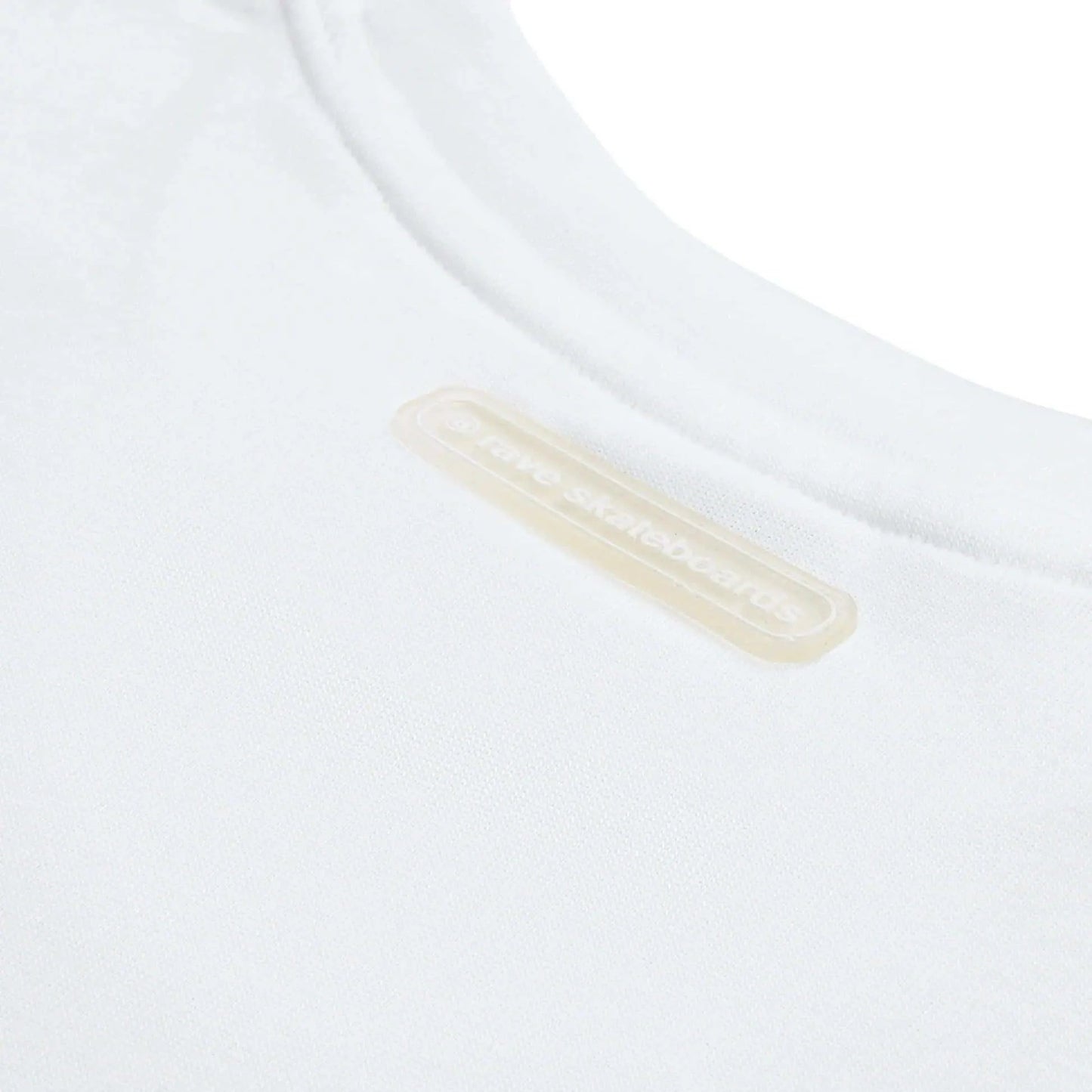 Rave Skateboards T-Shirt - CORE LOGO (White)-T-Shirt-Second Floor Stuff-Second Floor Stuff