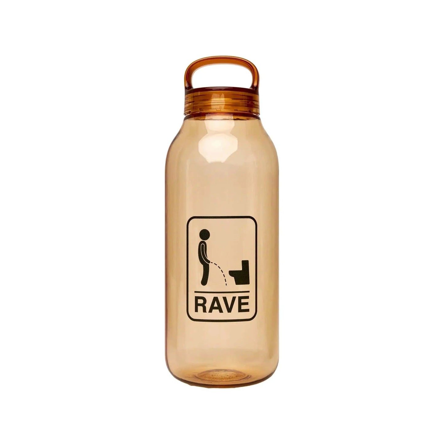 Rave Skateboards Water Bottle - NO LEAK KINTO (Amber)-Goods-Second Floor Stuff-Second Floor Stuff