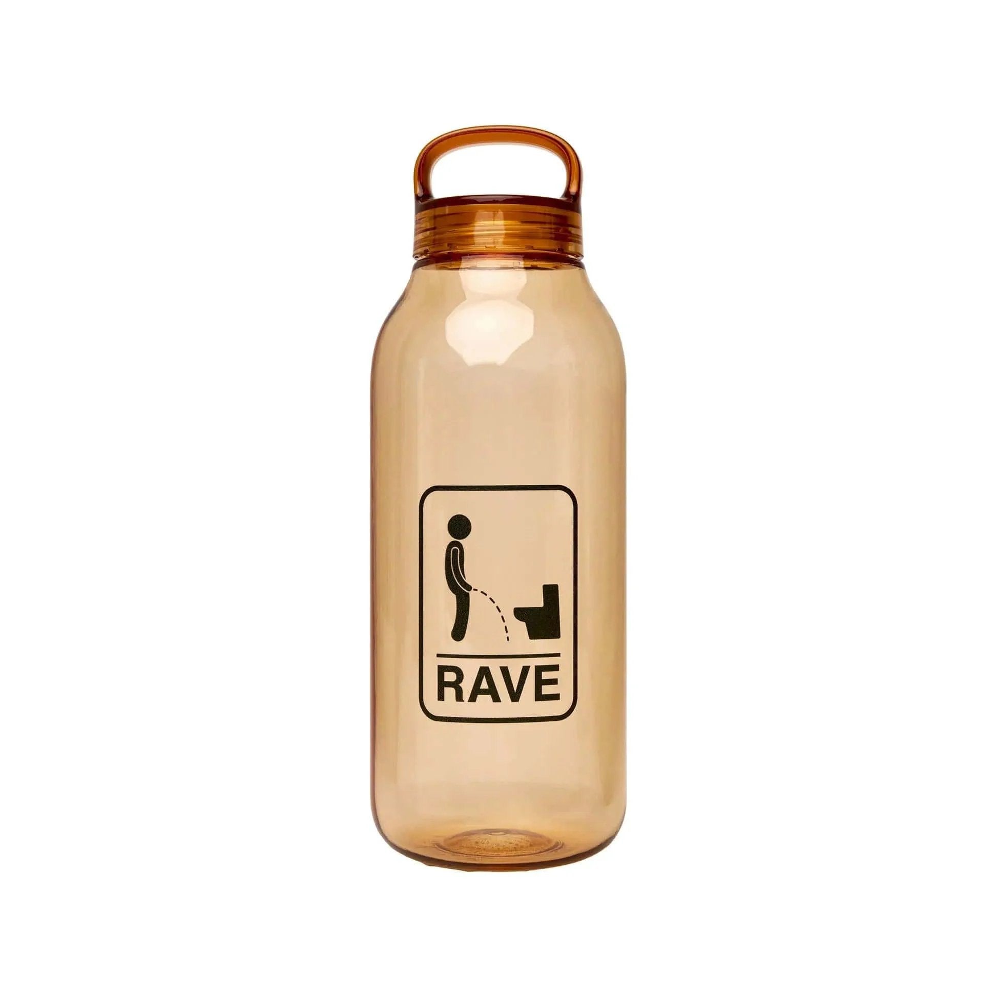 Rave Skateboards Water Bottle - NO LEAK KINTO (Amber)-Goods-Second Floor Stuff-Second Floor Stuff