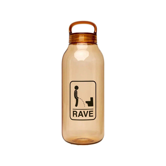 Rave Skateboards Water Bottle - NO LEAK KINTO (Amber)-Goods-Second Floor Stuff-Second Floor Stuff