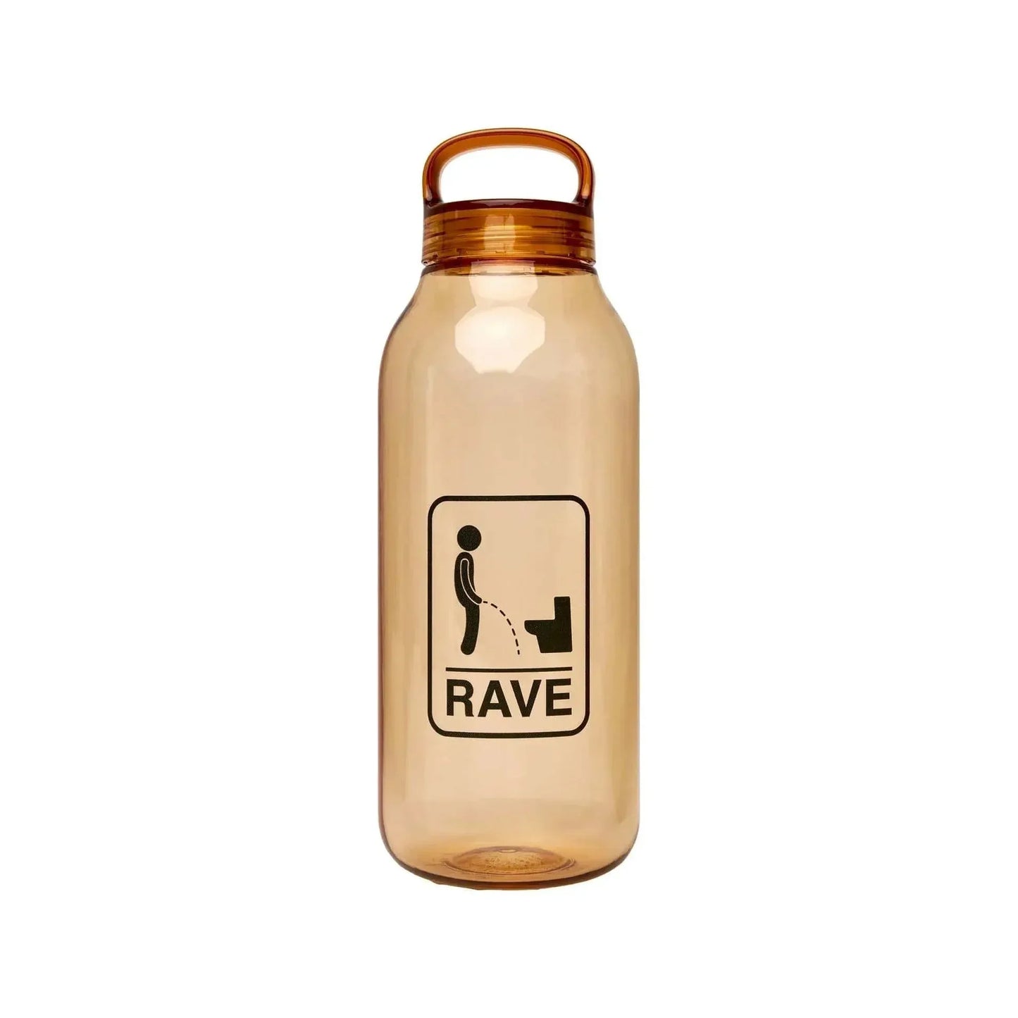 Rave Skateboards Water Bottle - NO LEAK KINTO (Amber) - Second Floor Stuff