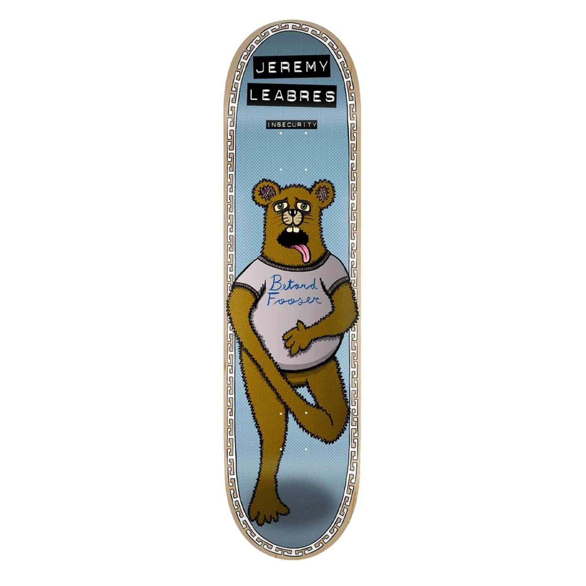 Toy Machine Deck - Jeremy Leabres Insecurity PRO 8.0-Decks-Second Floor Stuff-Second Floor Stuff