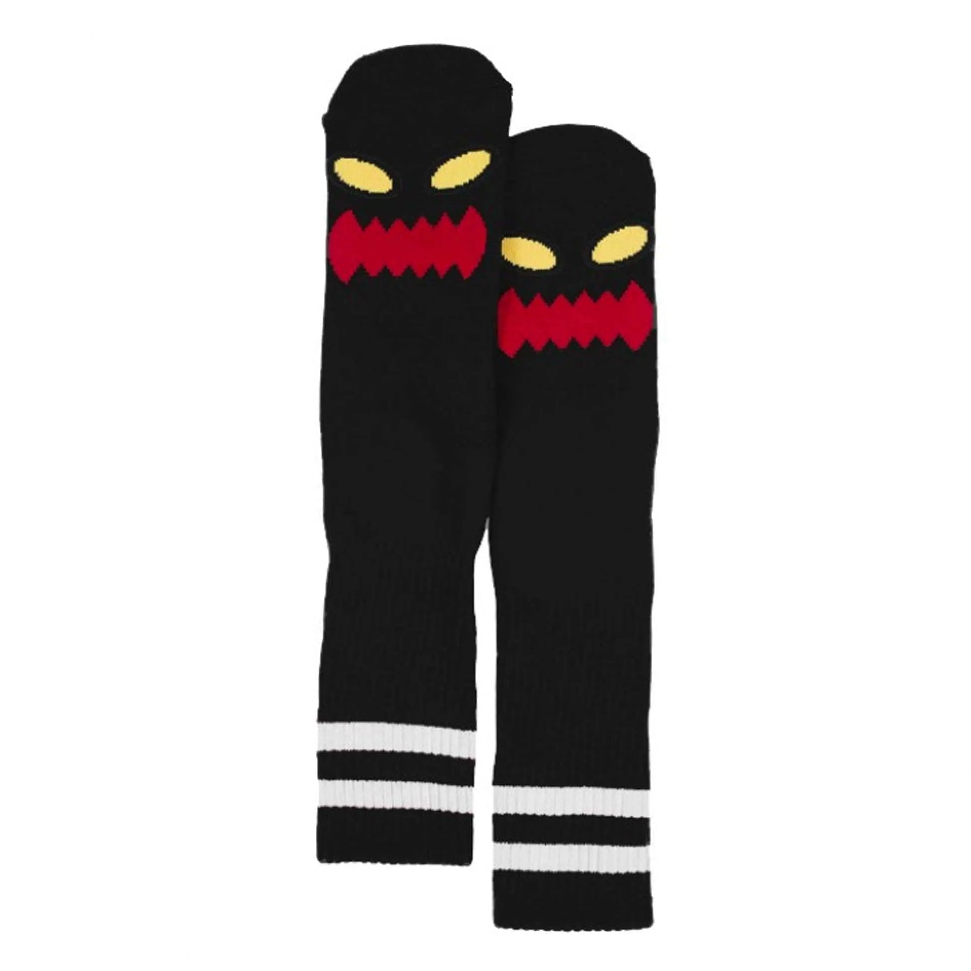 Toy Machine Socks - Monster Crew (Black)-Socks-Second Floor Stuff-Second Floor Stuff