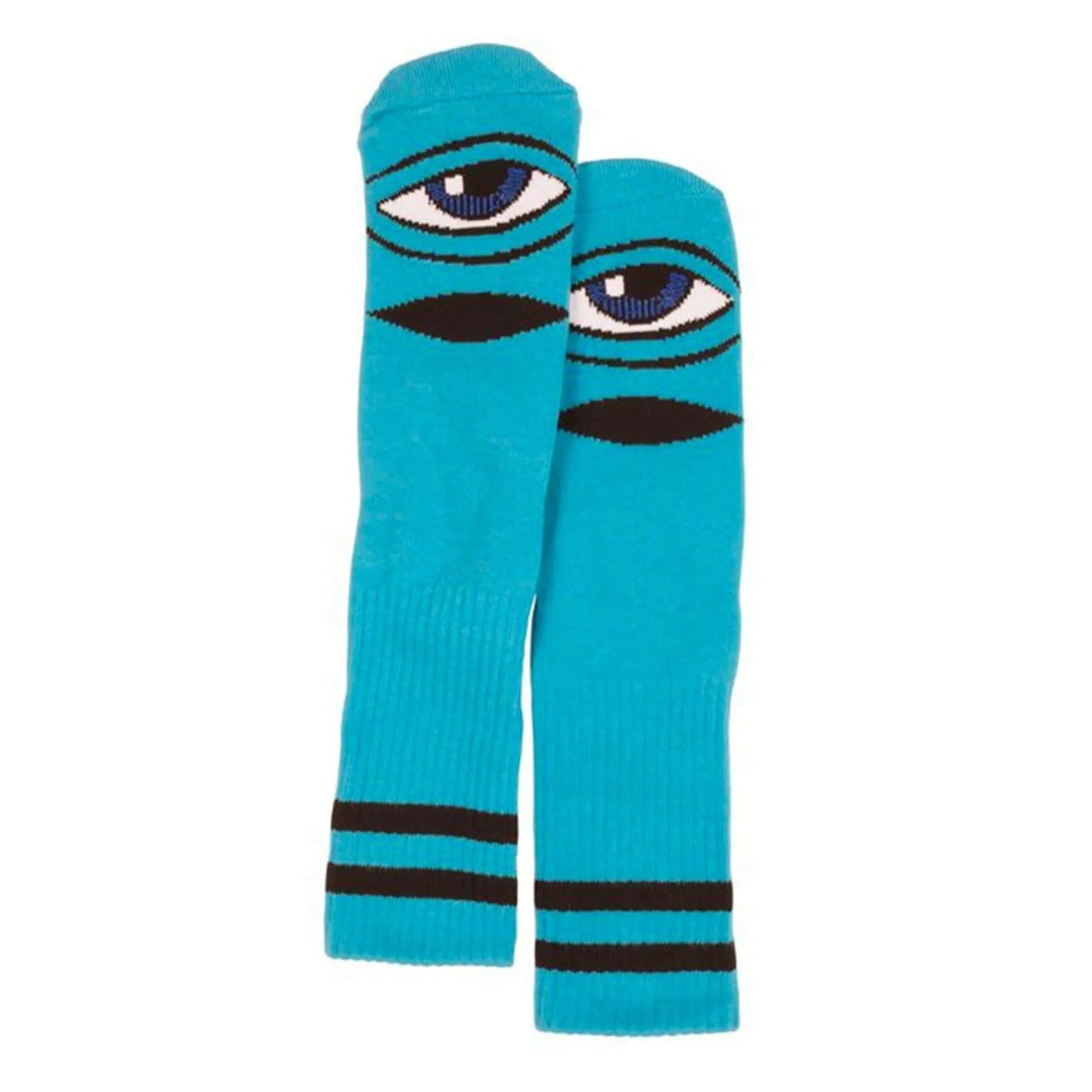 Toy Machine Socks - Sect Eye (Sky)-Socks-Second Floor Stuff-Second Floor Stuff