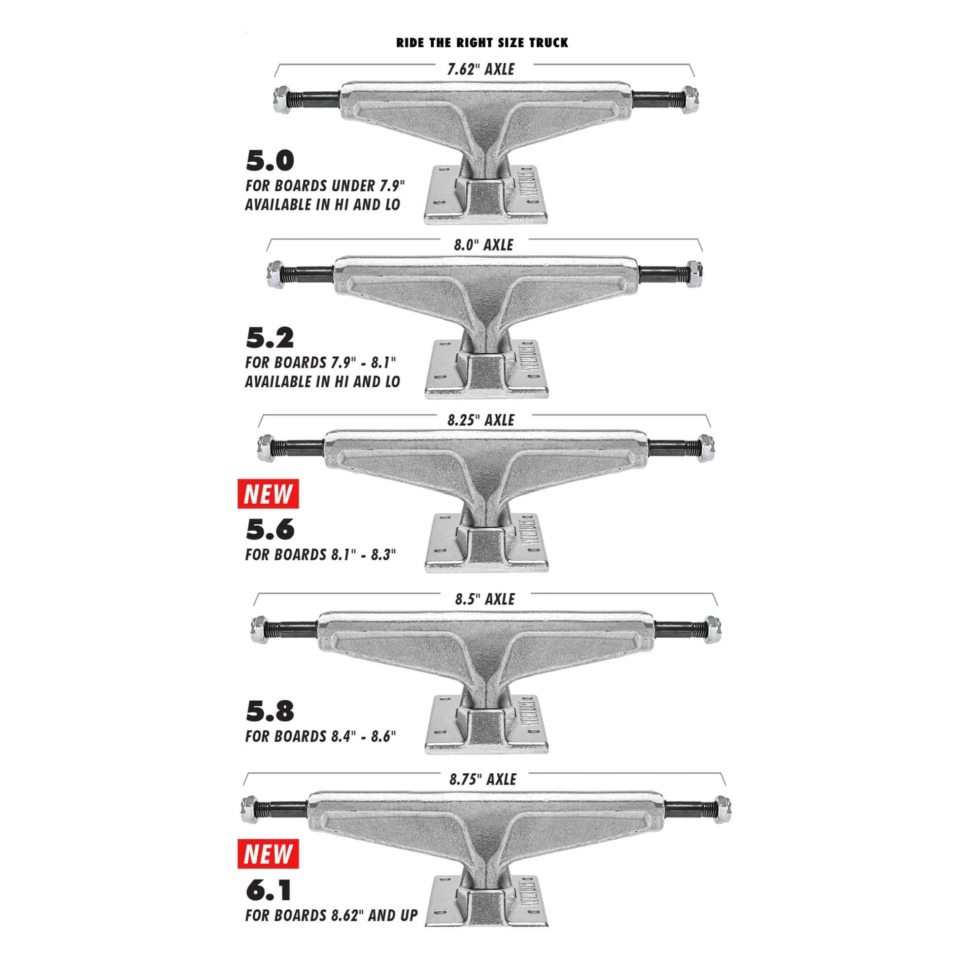 Venture Trucks - Mike Anderson Pro team 5.8 (Silver) - Second Floor Stuff