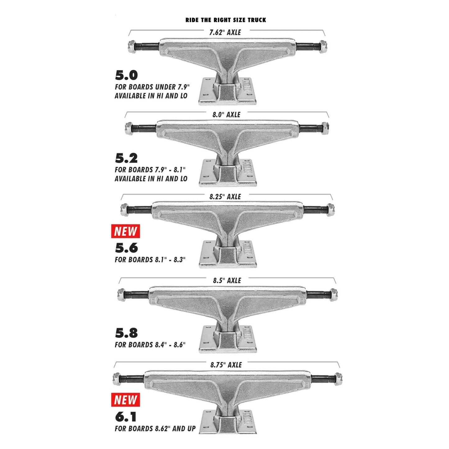 Venture Trucks - All Polished Low (Silver) - Second Floor Stuff