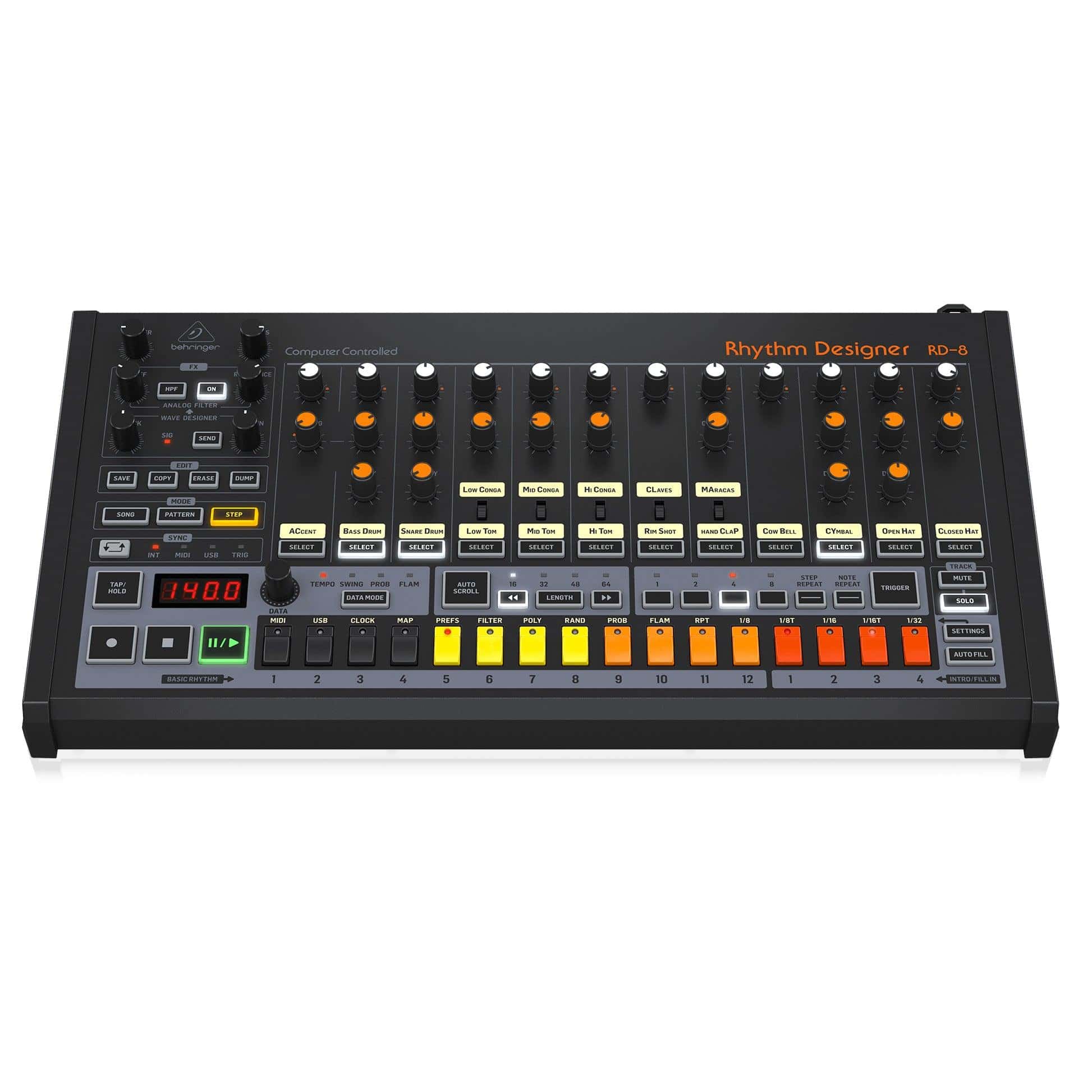 Behringer RD-8 MKII - Analogue Drum Machine-Second Floor Stuff