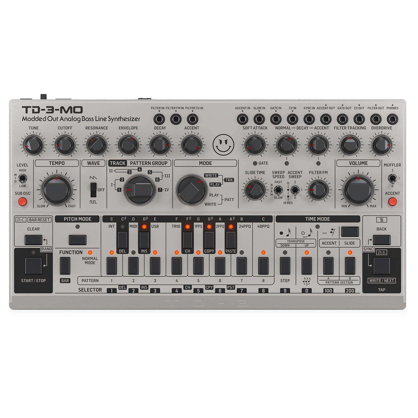 Behringer TD-3-MO-SR - Analoger Bass Line Synthesizer-Second Floor Stuff