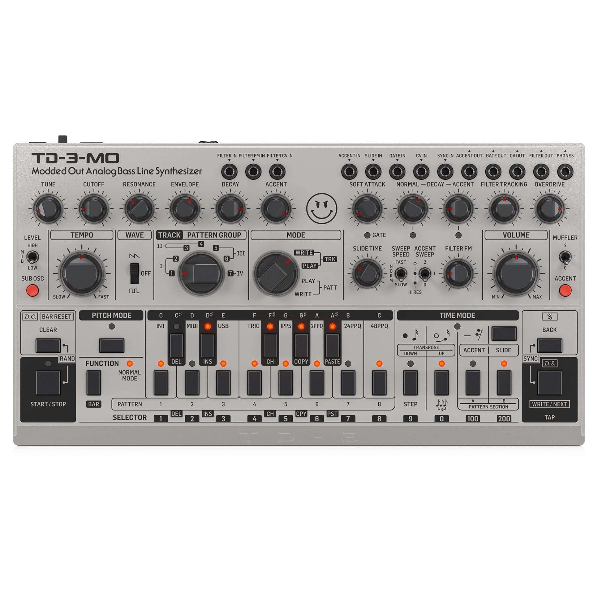 Behringer TD-3-MO-SR - Analoger Bass Line Synthesizer-Second Floor Stuff