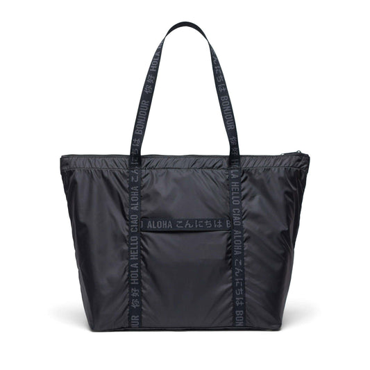 Herschel - Portland Packable Tote (Black) 23.7L - Second Floor Stuff