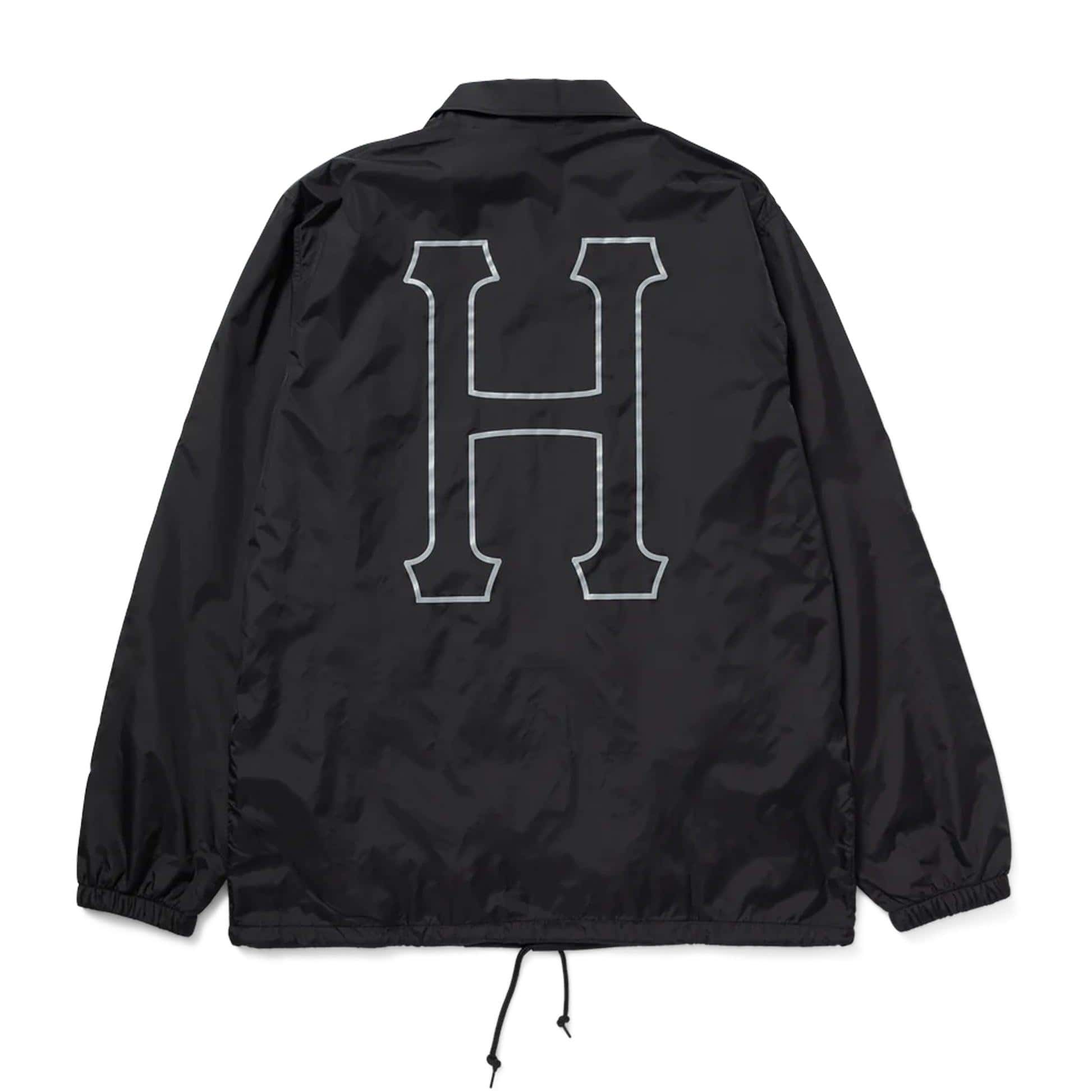 HUF Jacket - Set H Coaches (Black)-Jacket-Second Floor Stuff-Second Floor Stuff
