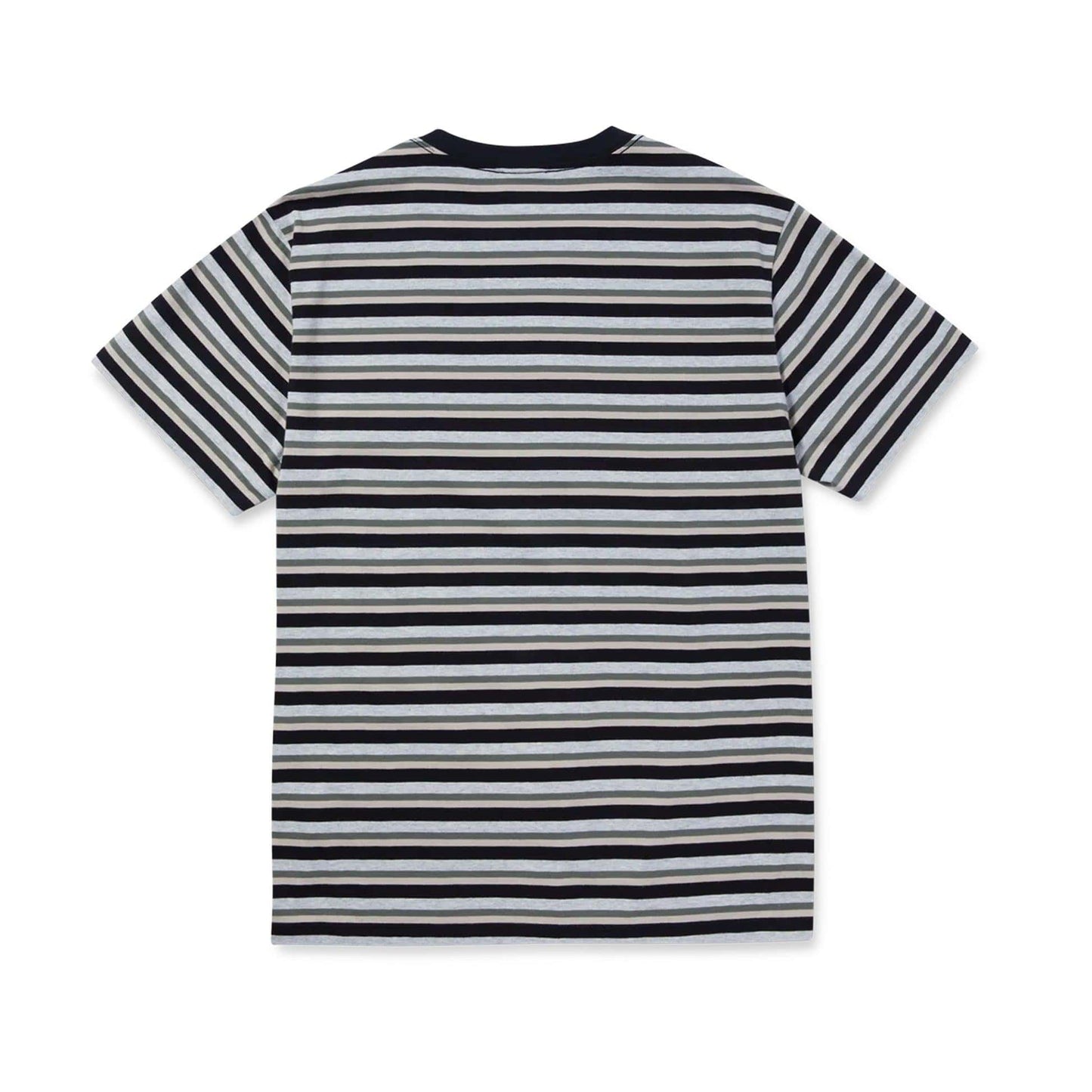 HUF T-Shirt - Webster Stripe Knit Top (Cream)-T-Shirt-Second Floor Stuff-Second Floor Stuff