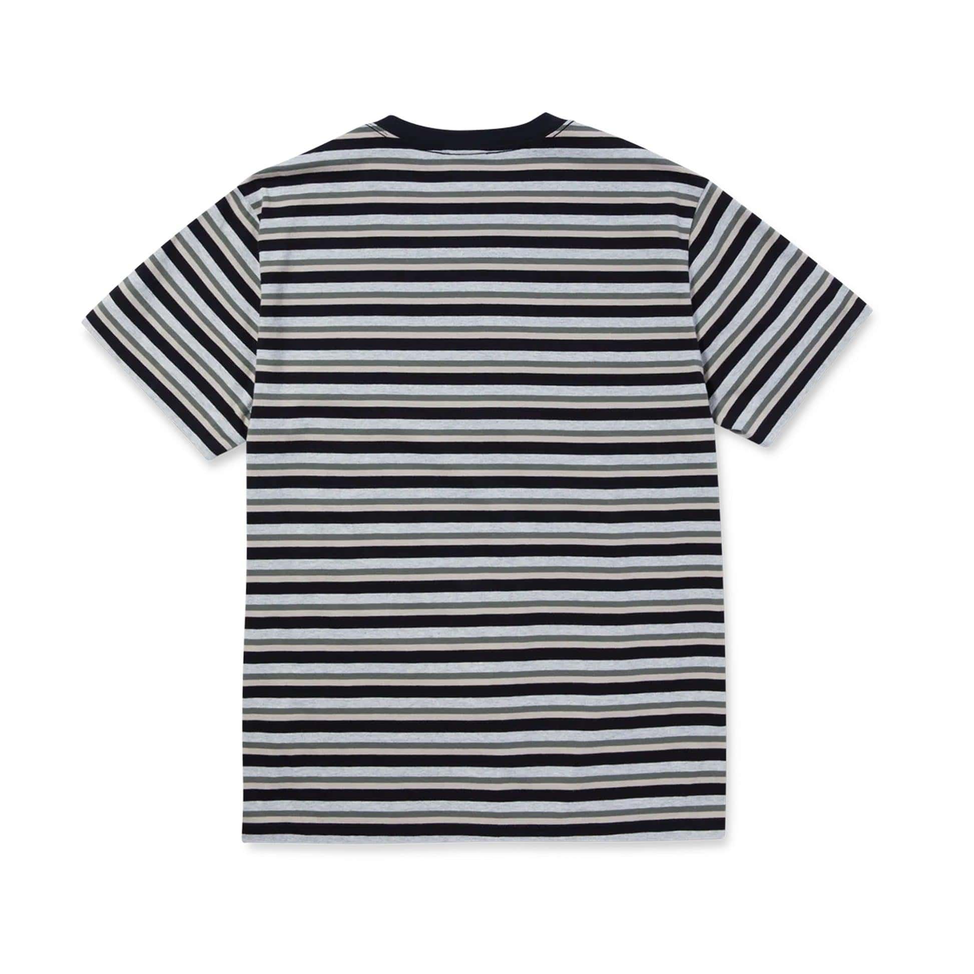 HUF T-Shirt - Webster Stripe Knit Top (Cream)-T-Shirt-Second Floor Stuff-Second Floor Stuff