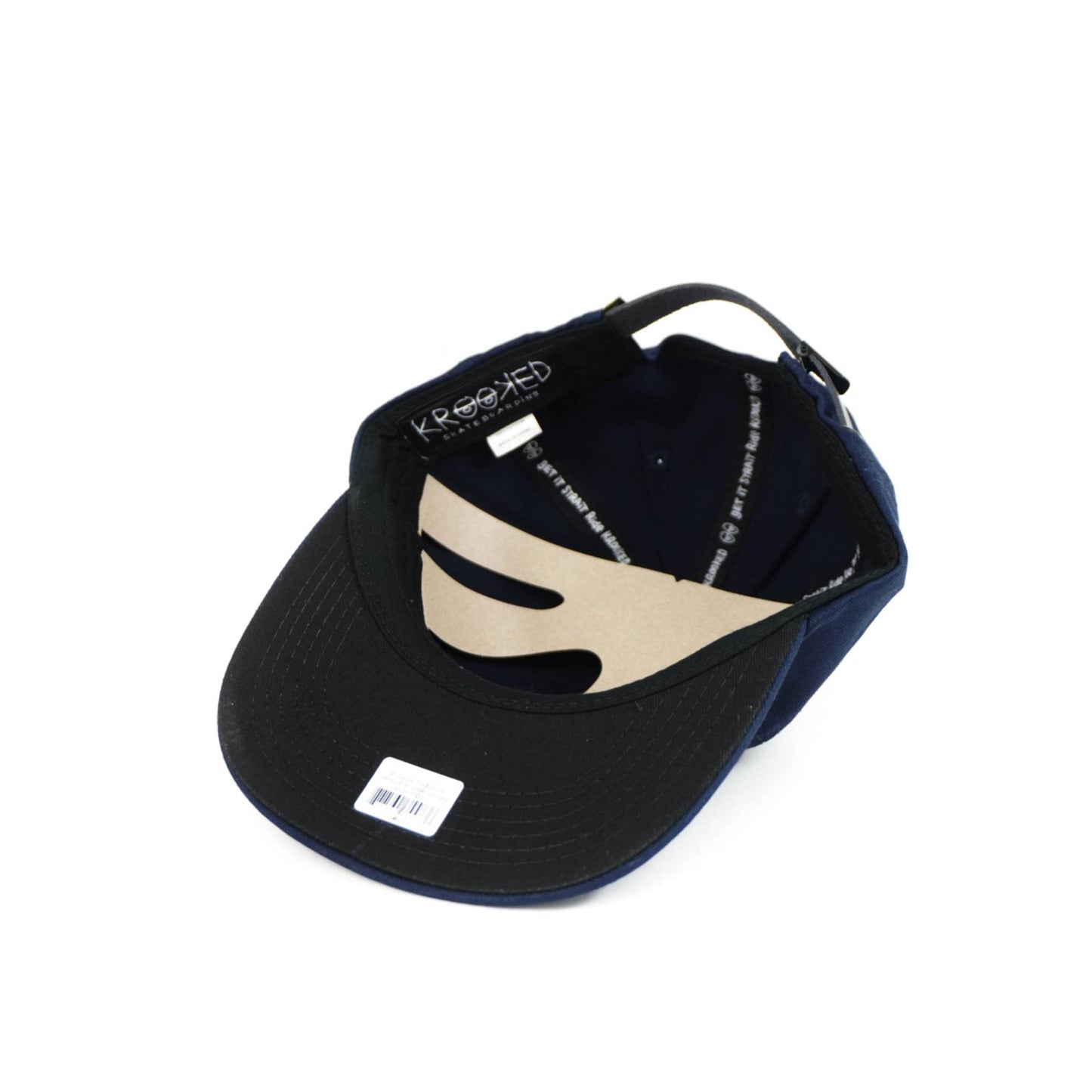 Krooked Cap - Eyes Strapback (Navy/Green) - Second Floor Stuff