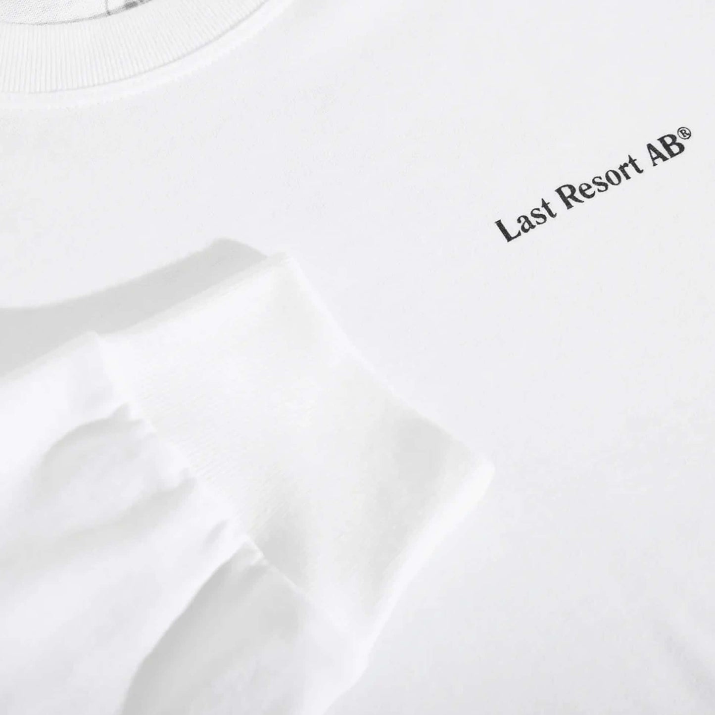 Last Resort AB T-Shirt - Brain Freeze Longsleeve (White) - Second Floor Stuff
