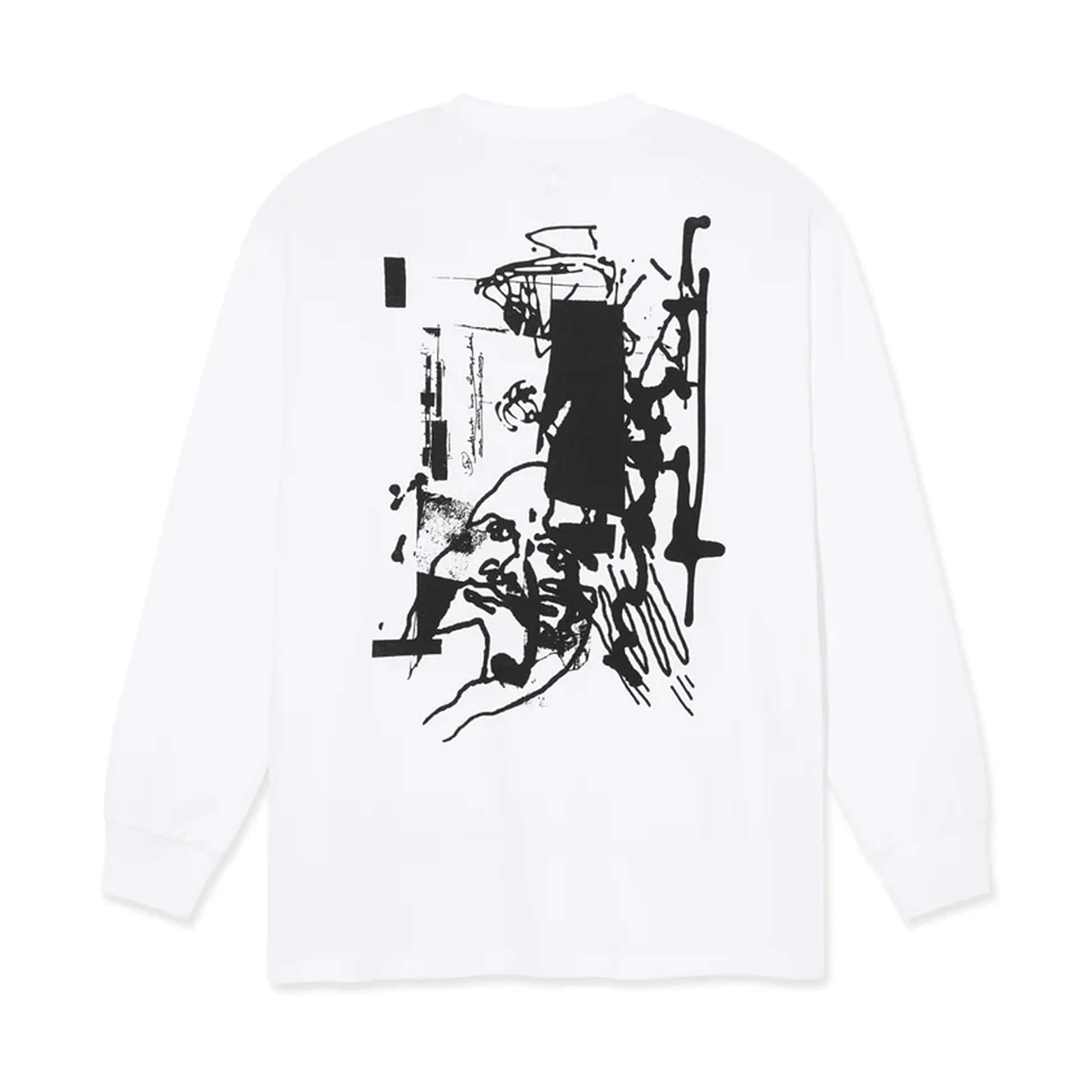 Last Resort AB T-Shirt - Brain Freeze Longsleeve (White) - Second Floor Stuff
