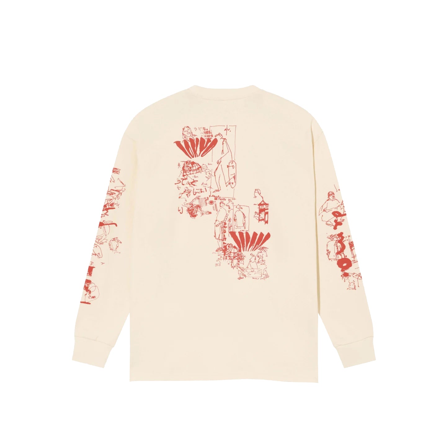 Last Resort AB T-Shirt - Tour Longsleeve Tee (Natural White)