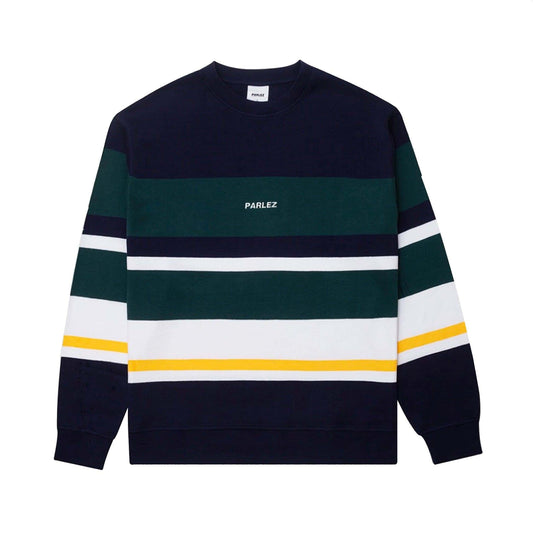 PARLEZ Sweatshirt - Irvine Quarter Zip (Navy)-Sweatshirts-Second Floor Stuff-Second Floor Stuff