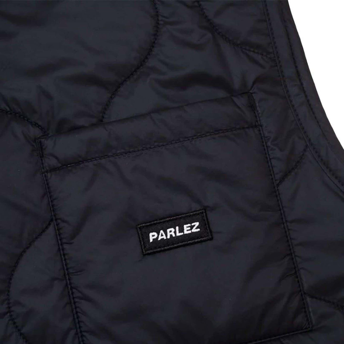 PARLEZ Shore - Gillet (Black) - Second Floor Stuff