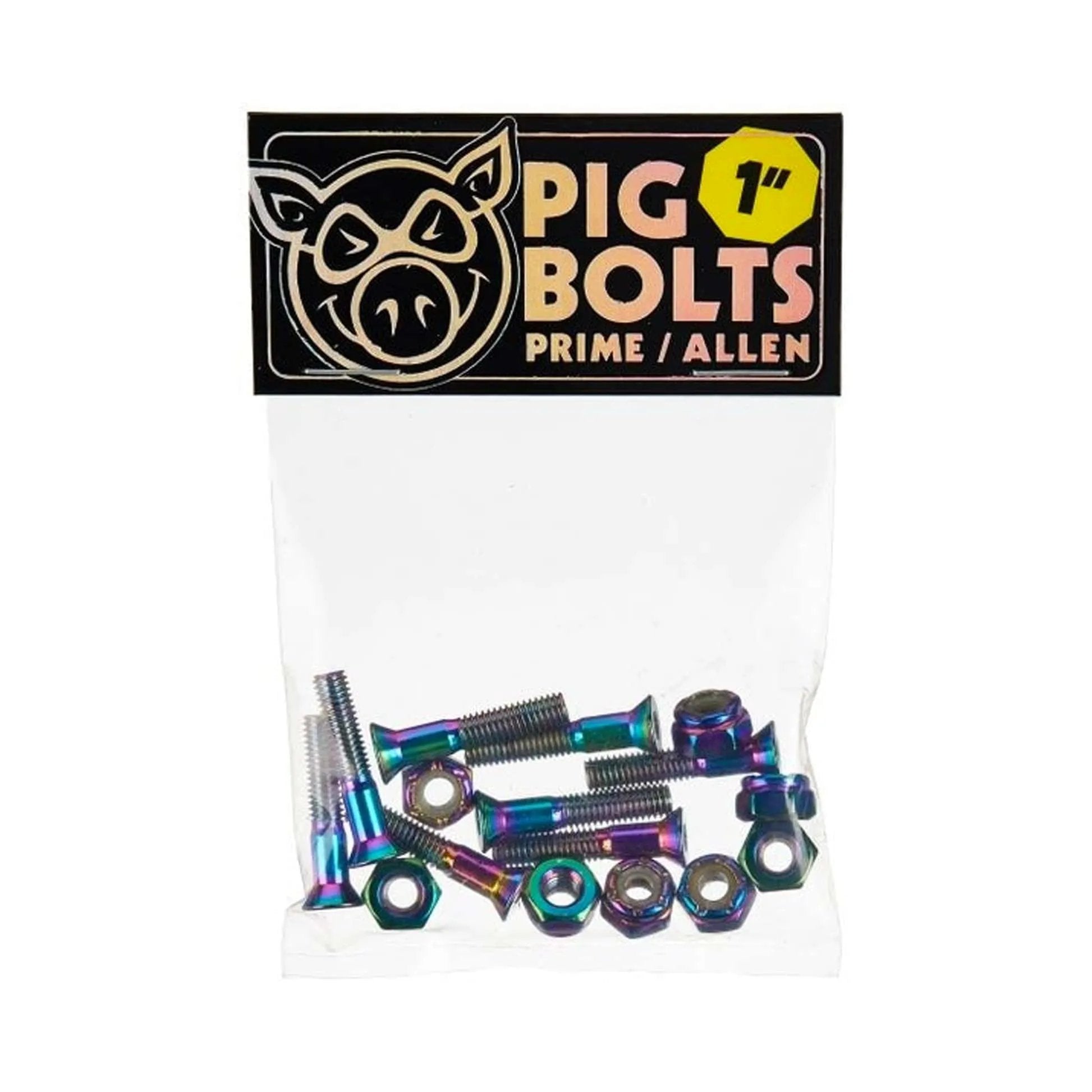 Pig Wheels - Pig Bolts Prime Allen 1" - Second Floor Stuff