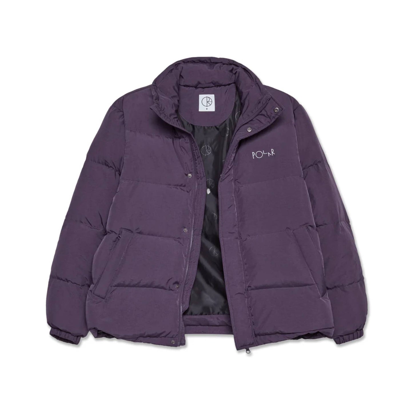 Polar Skate Co Jacket - Basic Puffer (Dark Violet)