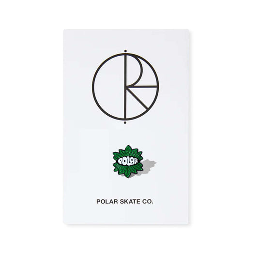 Polar Skate Co Pin - Leaves Pin (Multi) - Second Floor Stuff