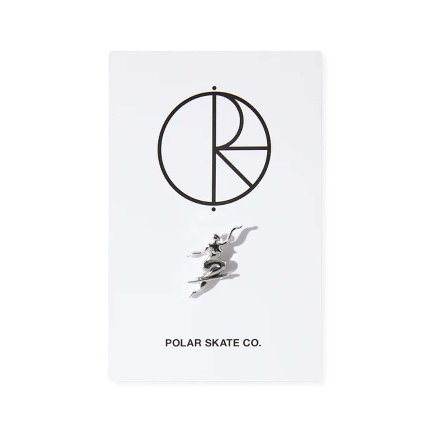 Polar Skate Co Pin - No Complies Forever (Silver) - Second Floor Stuff