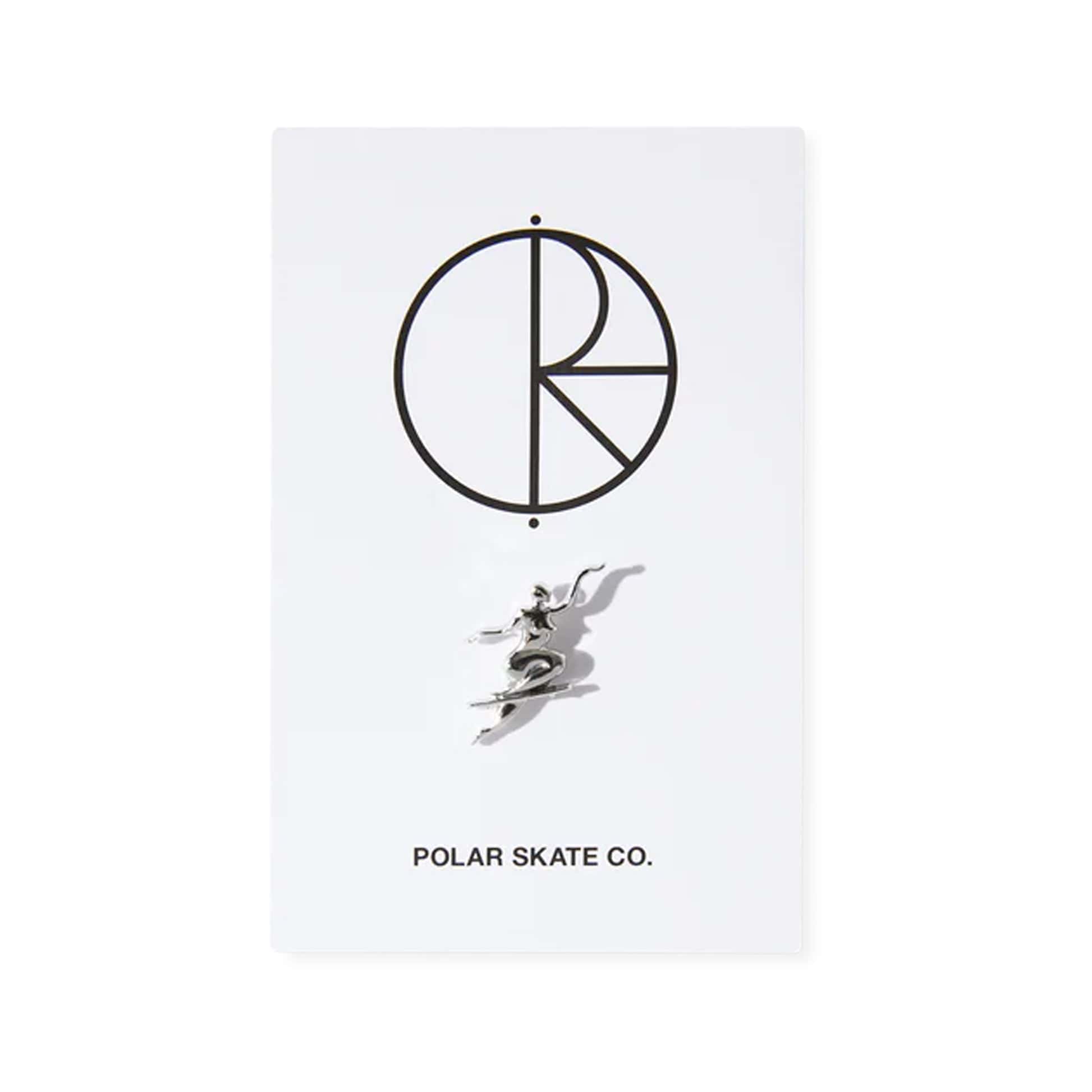 Polar Skate Co Pin - No Complies Forever (Silver) - Second Floor Stuff