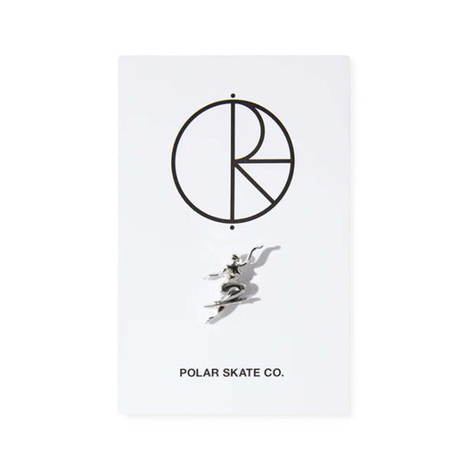 Polar Skate Co Pin - No Complies Forever (Silver) - Second Floor Stuff