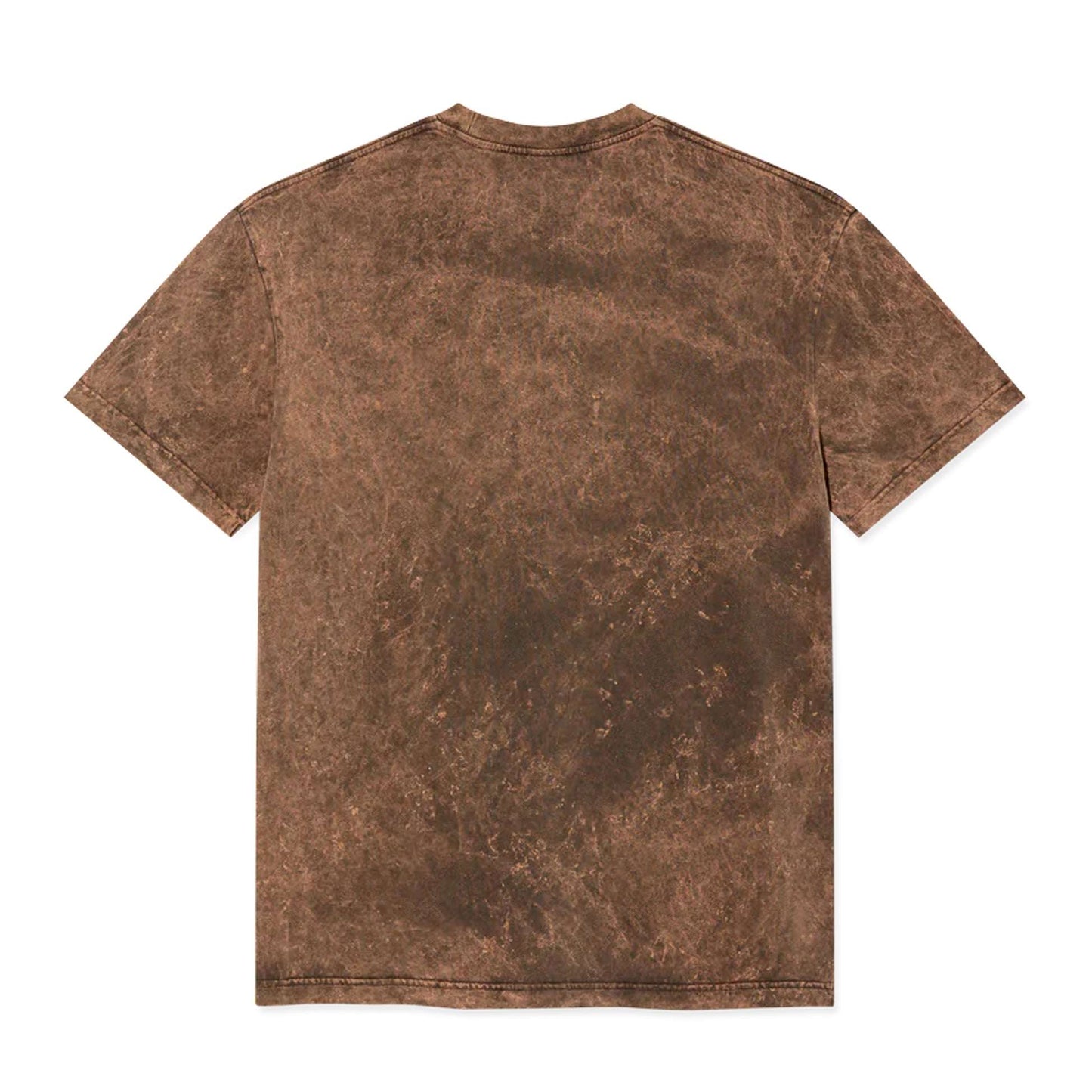 Polar Skate Co T-Shirt - Acid Tee | Surf Logo (Brown)