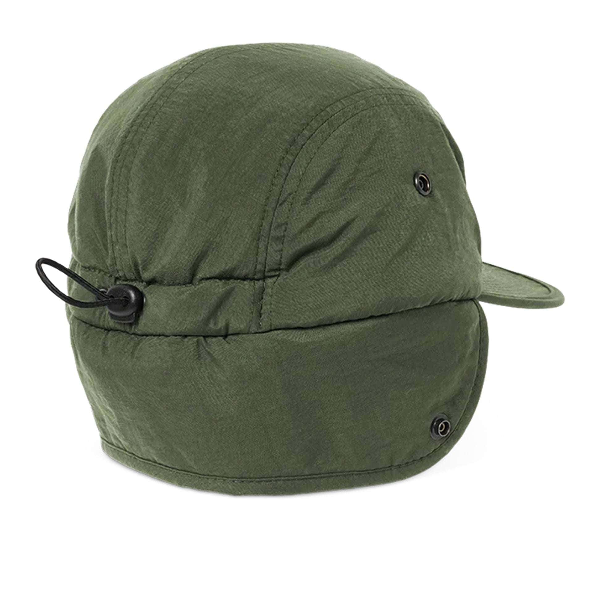 Polar Skate Co Cap - Vilde Flap Cap | Sherpa (Army Green)