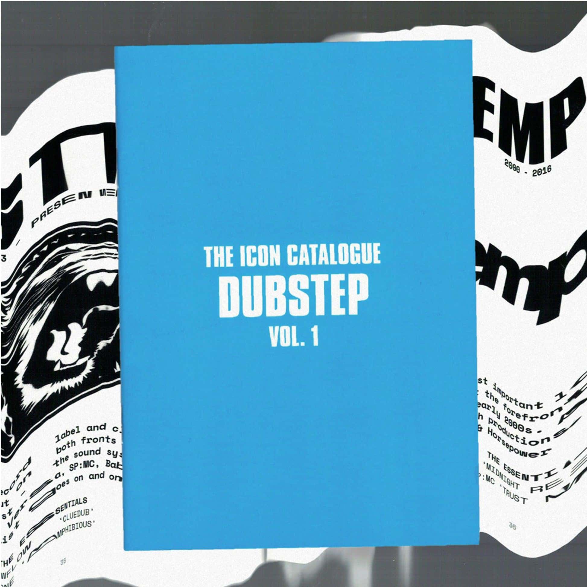 The Icon Catalogue Dubstep Vol. 1-Books-Second Floor Stuff-Second Floor Stuff
