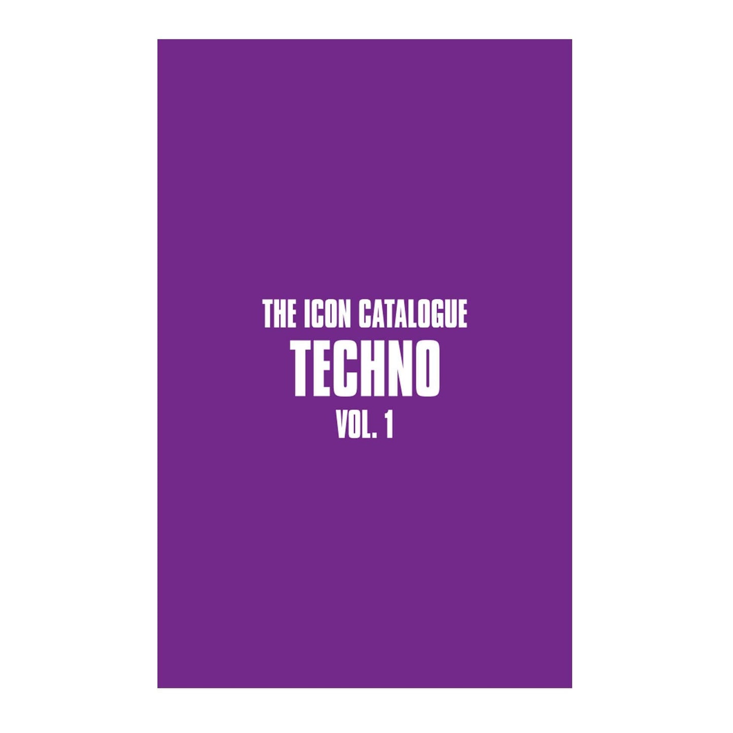 The Icon Catalogue Techno Vol. 1-Books-Second Floor Stuff-Second Floor Stuff