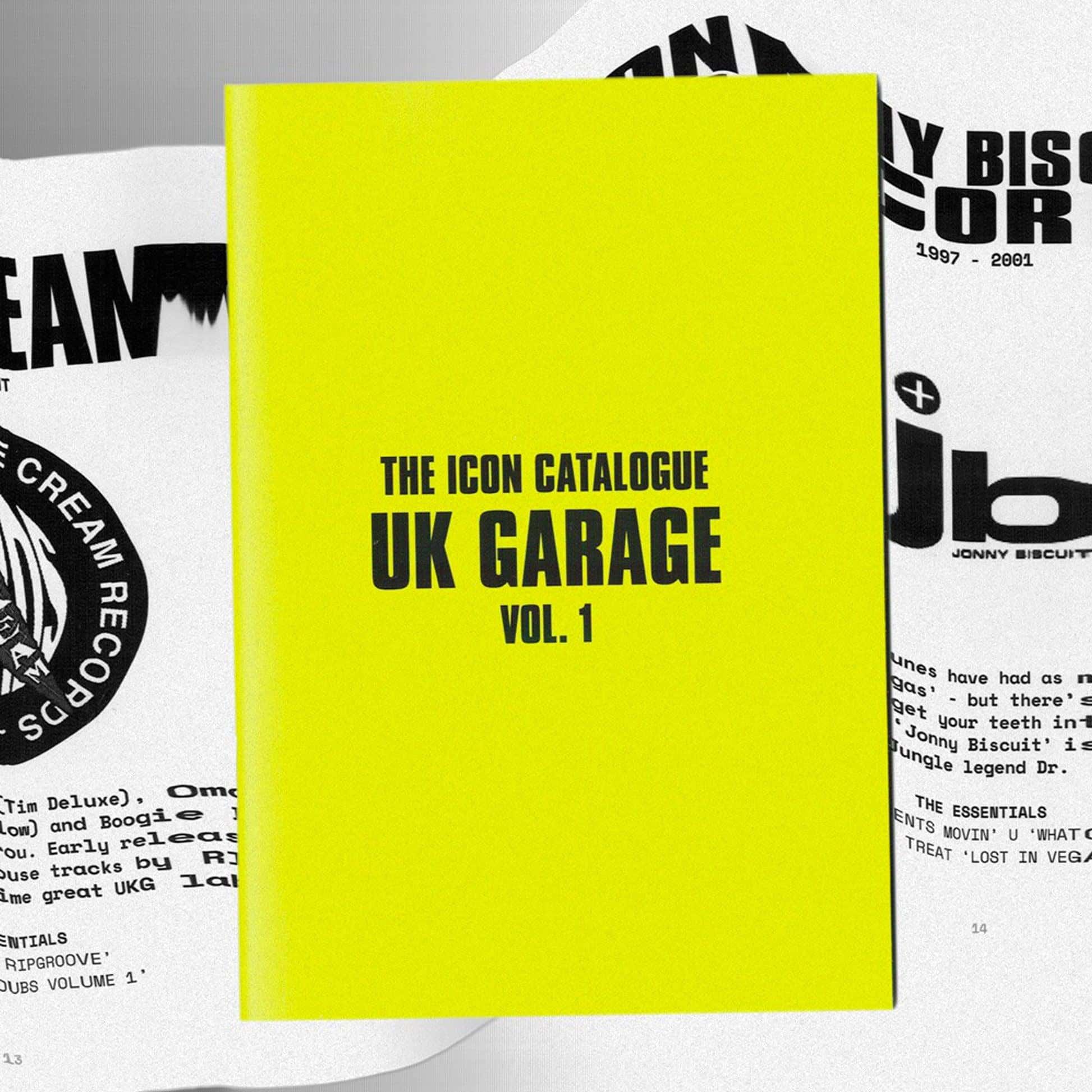 The Icon Catalogue UK Garage Vol. 1-Books-Second Floor Stuff-Second Floor Stuff