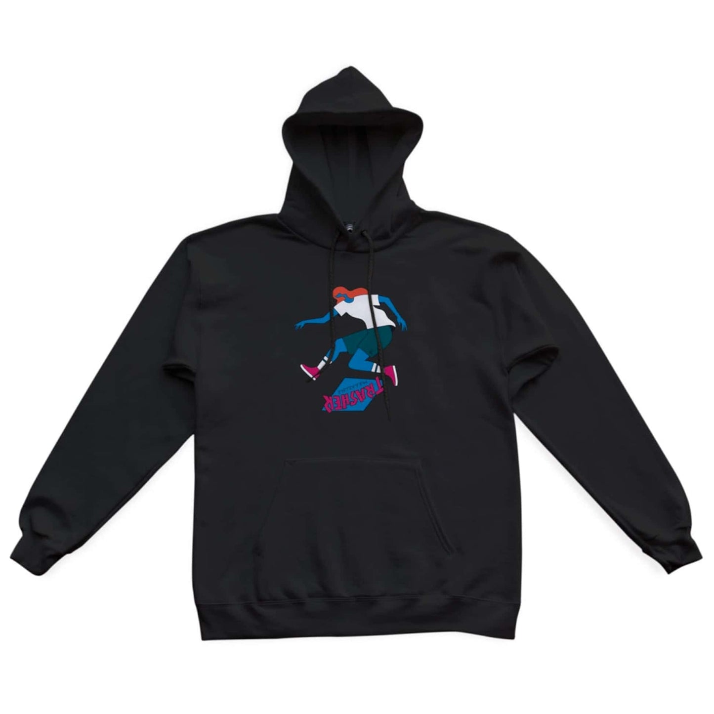Thrasher x Parra Hoodie - Tre Hood (Black) - Second Floor Stuff