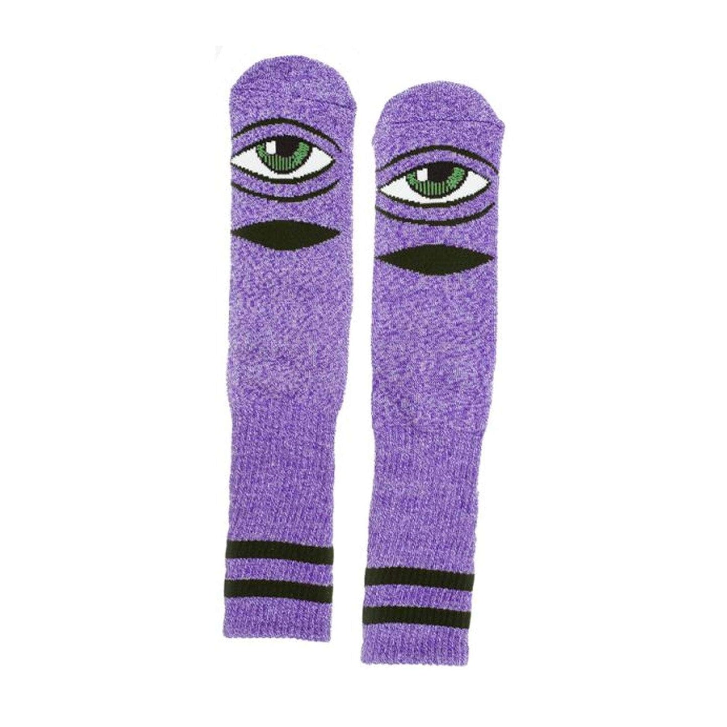 Toy Machine Socks - Sect Eye Heather (Purple)