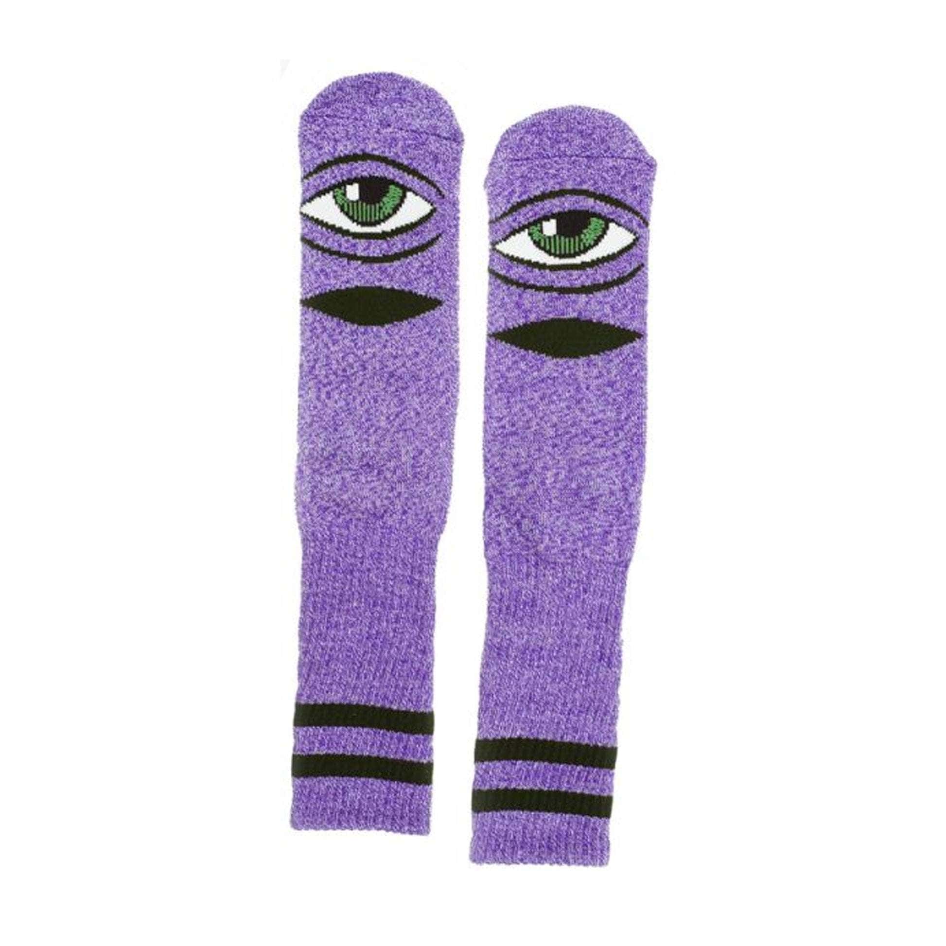 Toy Machine Socks - Sect Eye Heather (Purple)