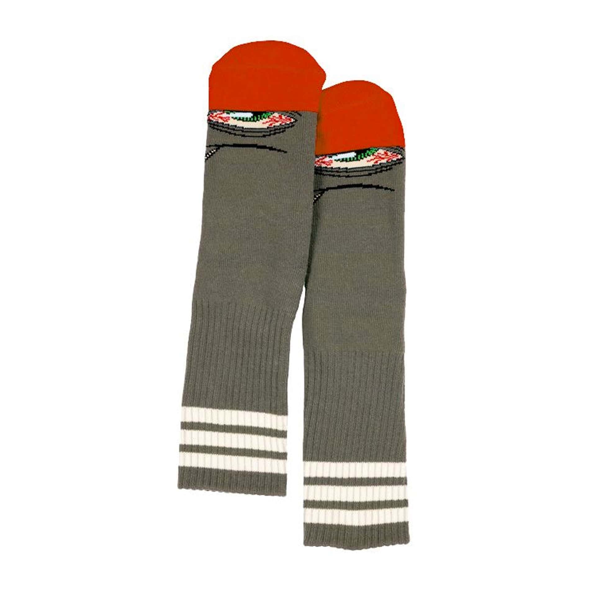 Toy Machine Socks - Stoner Sect (Grey) - Second Floor Stuff