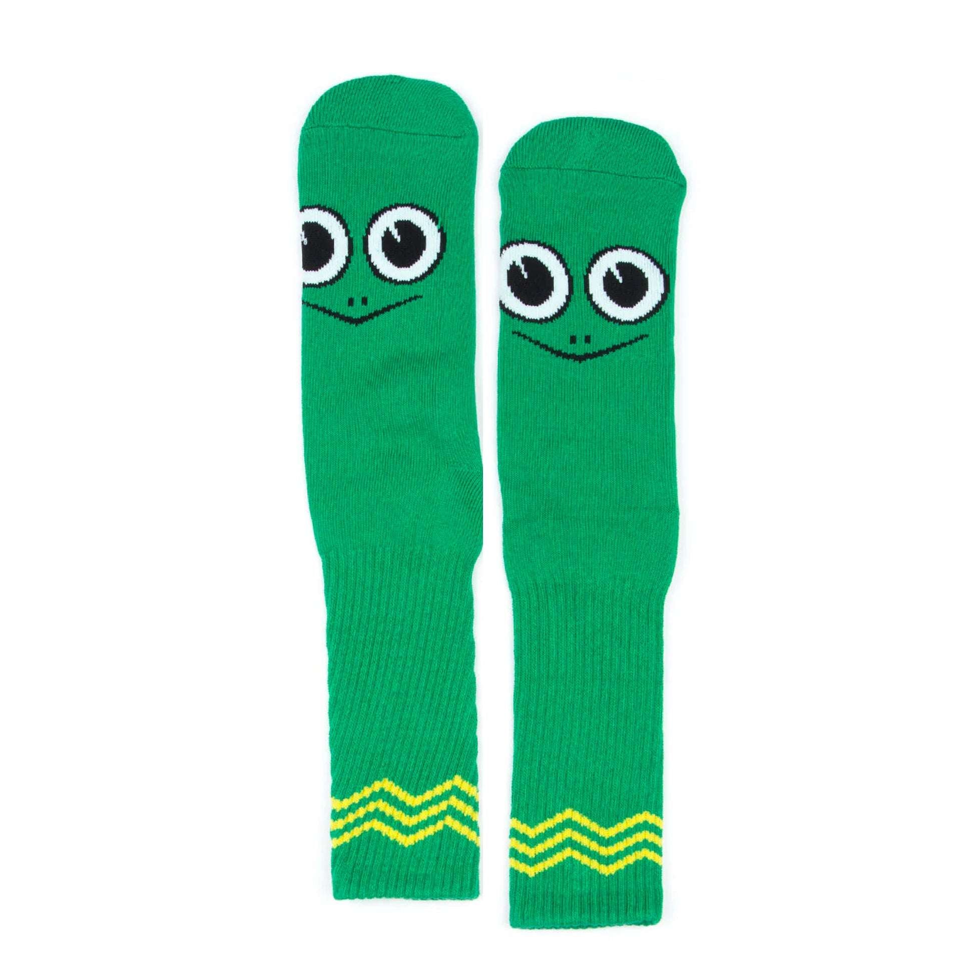 Toy Machine Socks - Turtle Boy (Green)