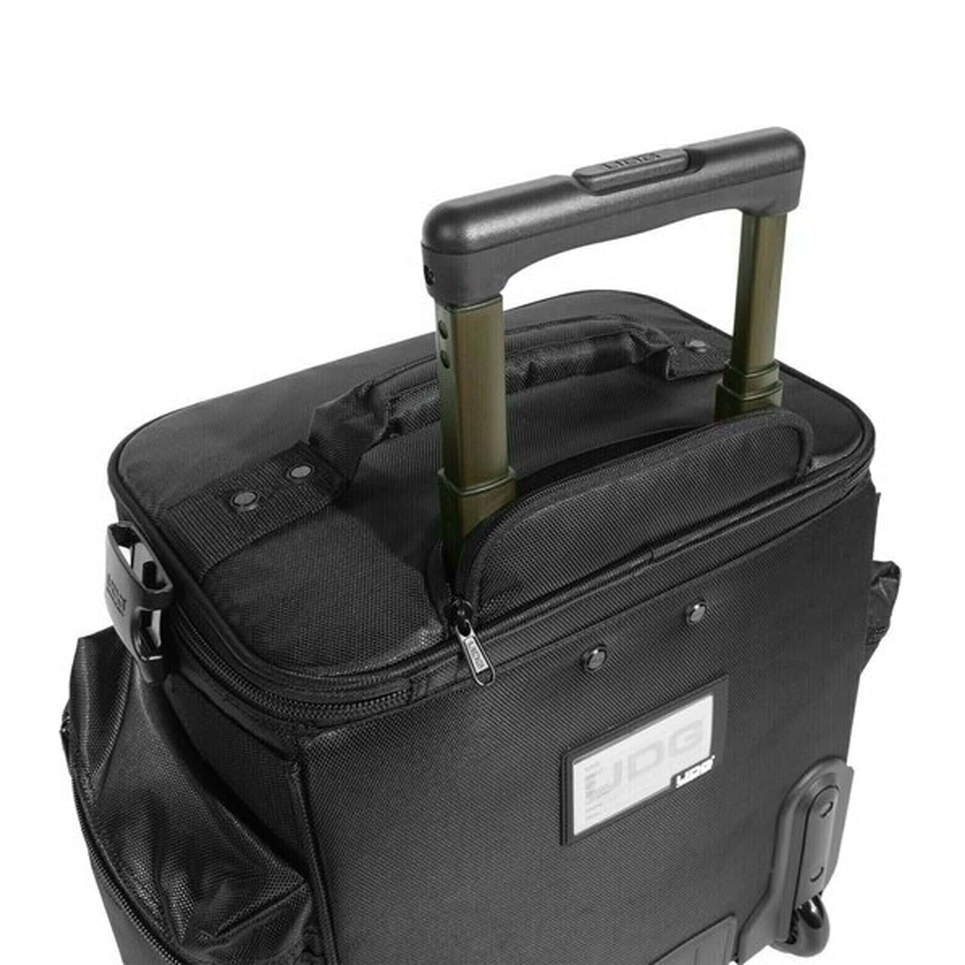 UDG Bag - Ultimate SlingBag Trolley Deluxe Black, Orange inside MK2 (Without CD wallet 24) - Second Floor Stuff