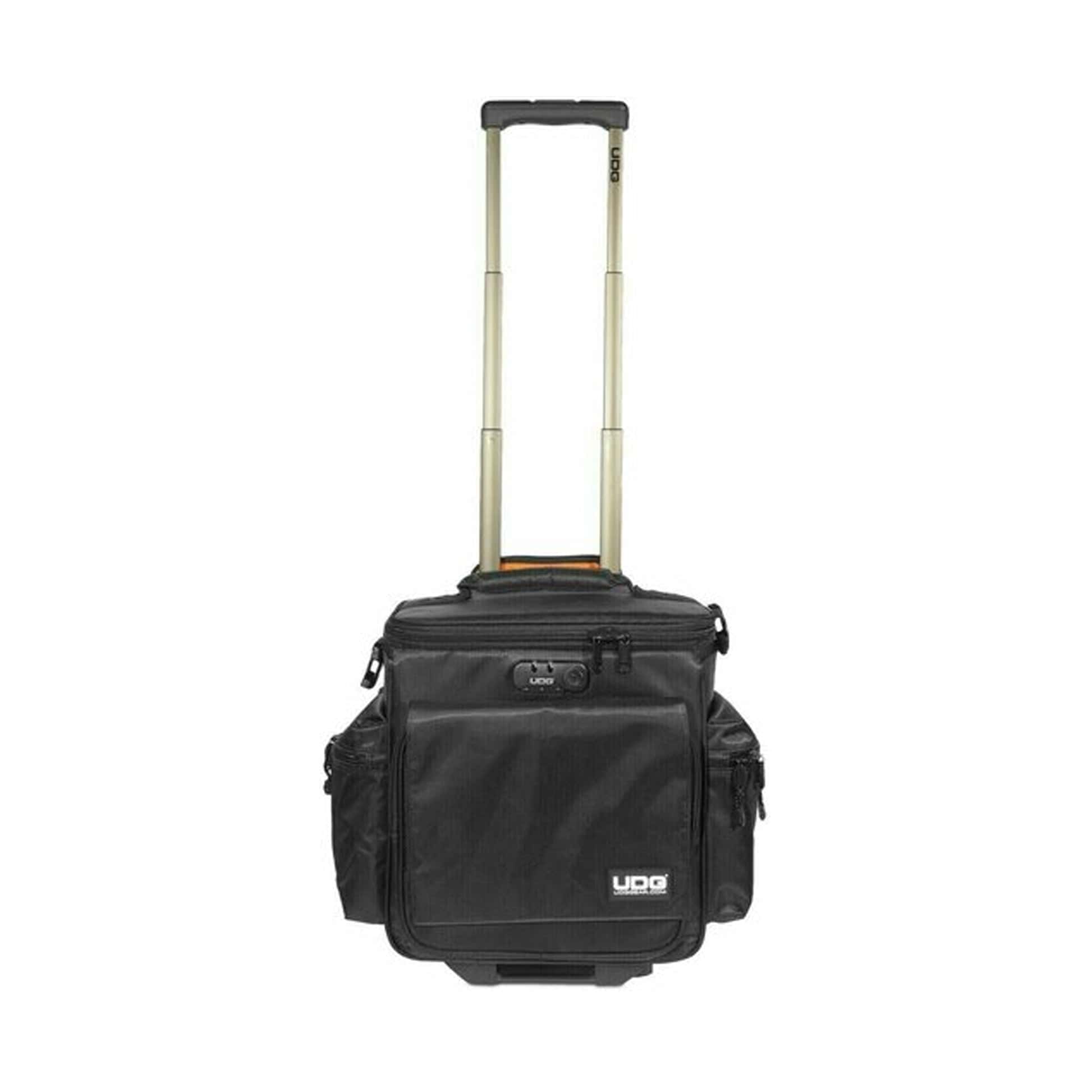 UDG Bag - Ultimate SlingBag Trolley Deluxe Black, Orange inside MK2 (Without CD wallet 24) - Second Floor Stuff