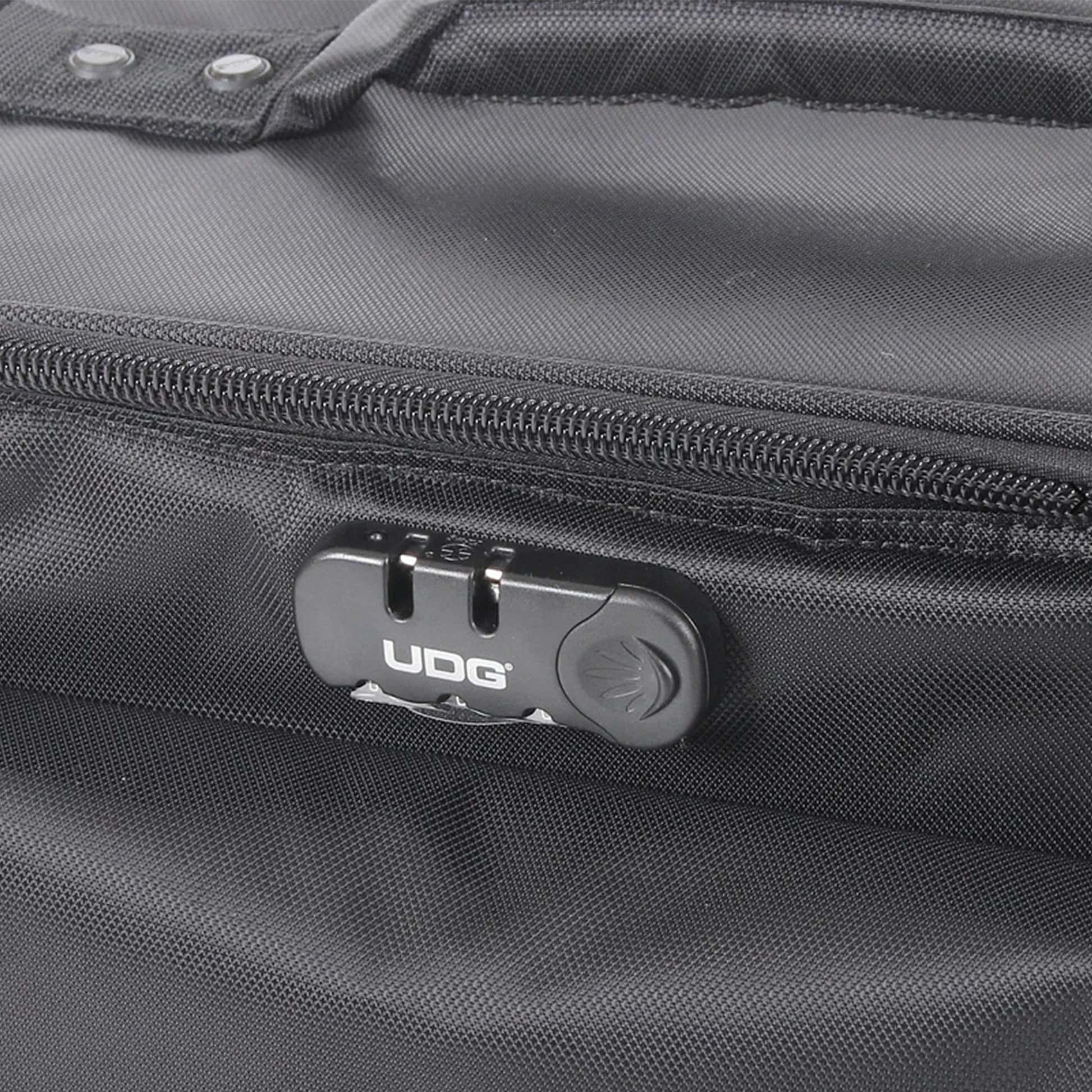 UDG Bag - Ultimate SlingBag Trolley Deluxe Black, Orange inside MK2 (Without CD wallet 24) - Second Floor Stuff