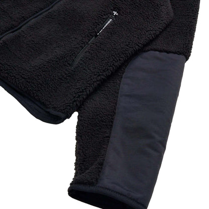 Rave Skateboards Jacket - F&B sherpa fleece (Black)-Jacket-Second Floor Stuff-Second Floor Stuff