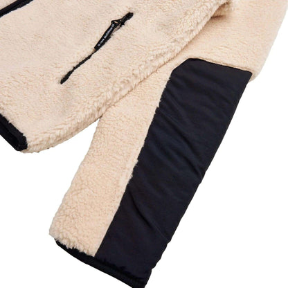 Rave Skateboards Jacket - F&B sherpa fleece (Sand)-Jacket-Second Floor Stuff-Second Floor Stuff