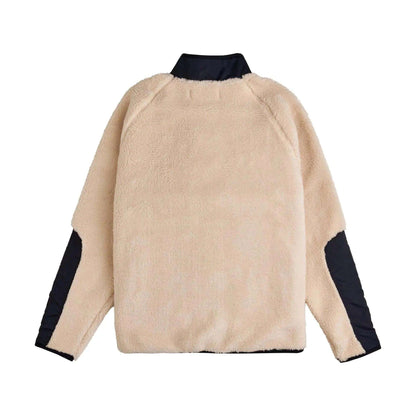 Rave Skateboards Jacket - F&B sherpa fleece (Sand)-Jacket-Second Floor Stuff-Second Floor Stuff