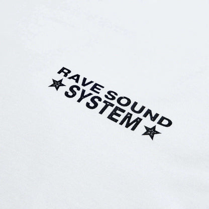Rave Skateboards T-Shirt - RSS (White)-T-Shirt-Second Floor Stuff-Second Floor Stuff