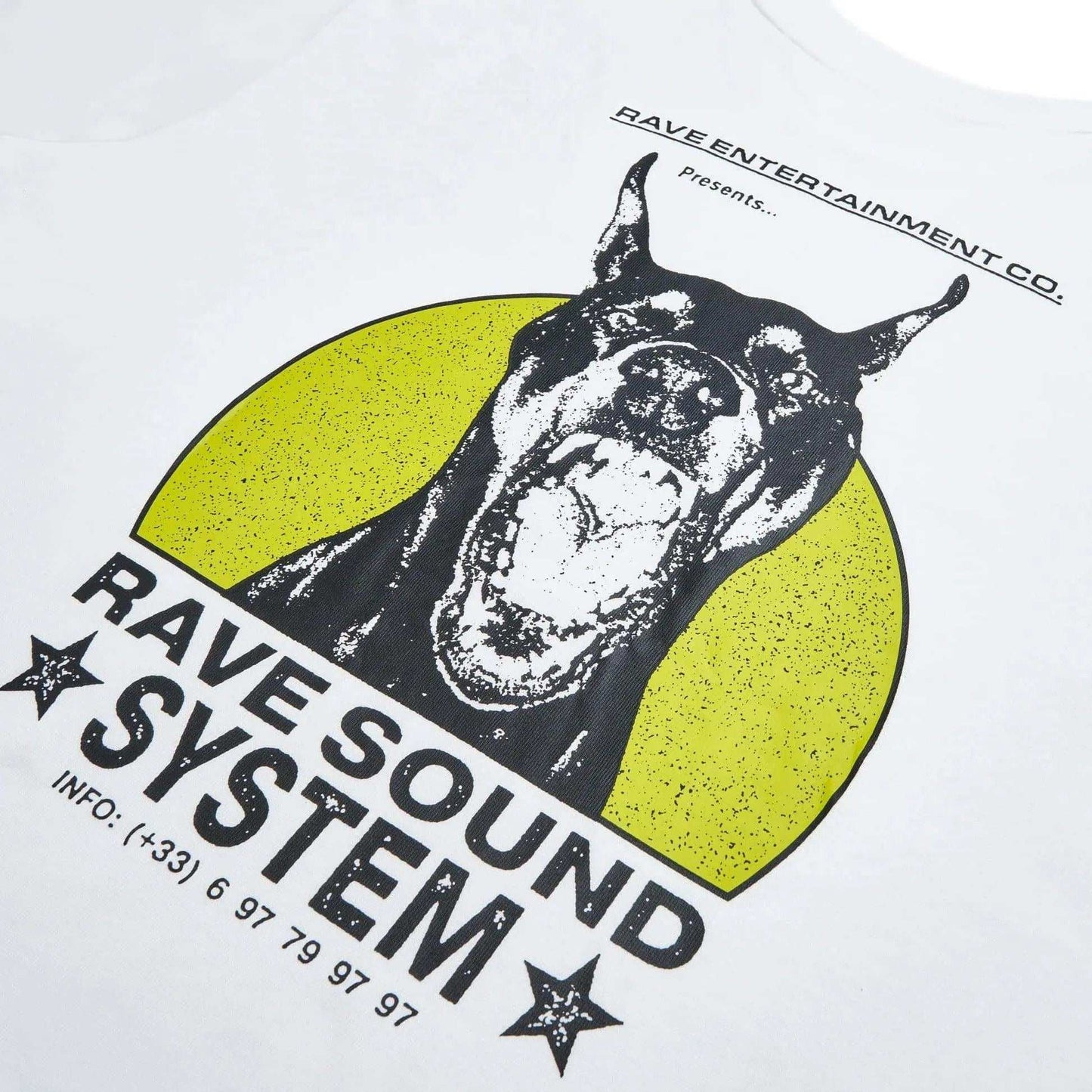Rave Skateboards T-Shirt - RSS (White)-T-Shirt-Second Floor Stuff-Second Floor Stuff