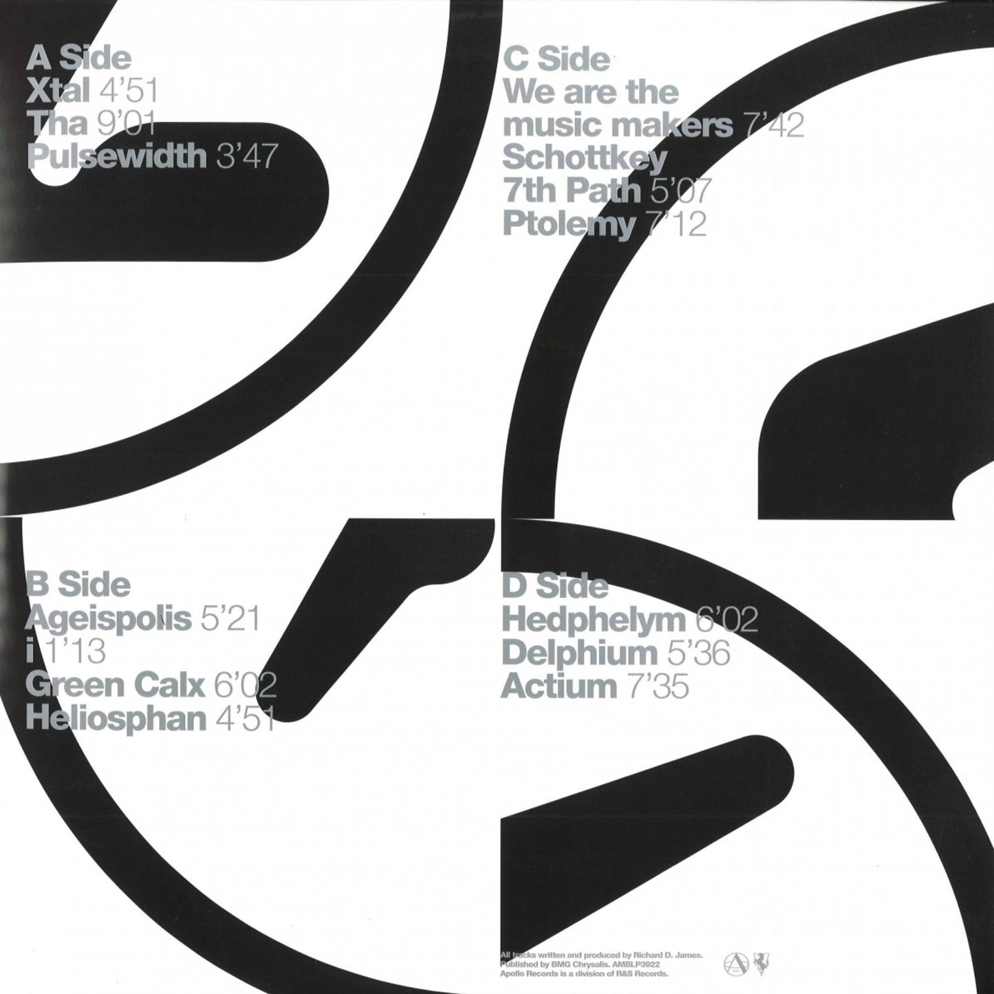 Aphex Twin - Selected Ambient Works [AMBLP3922]