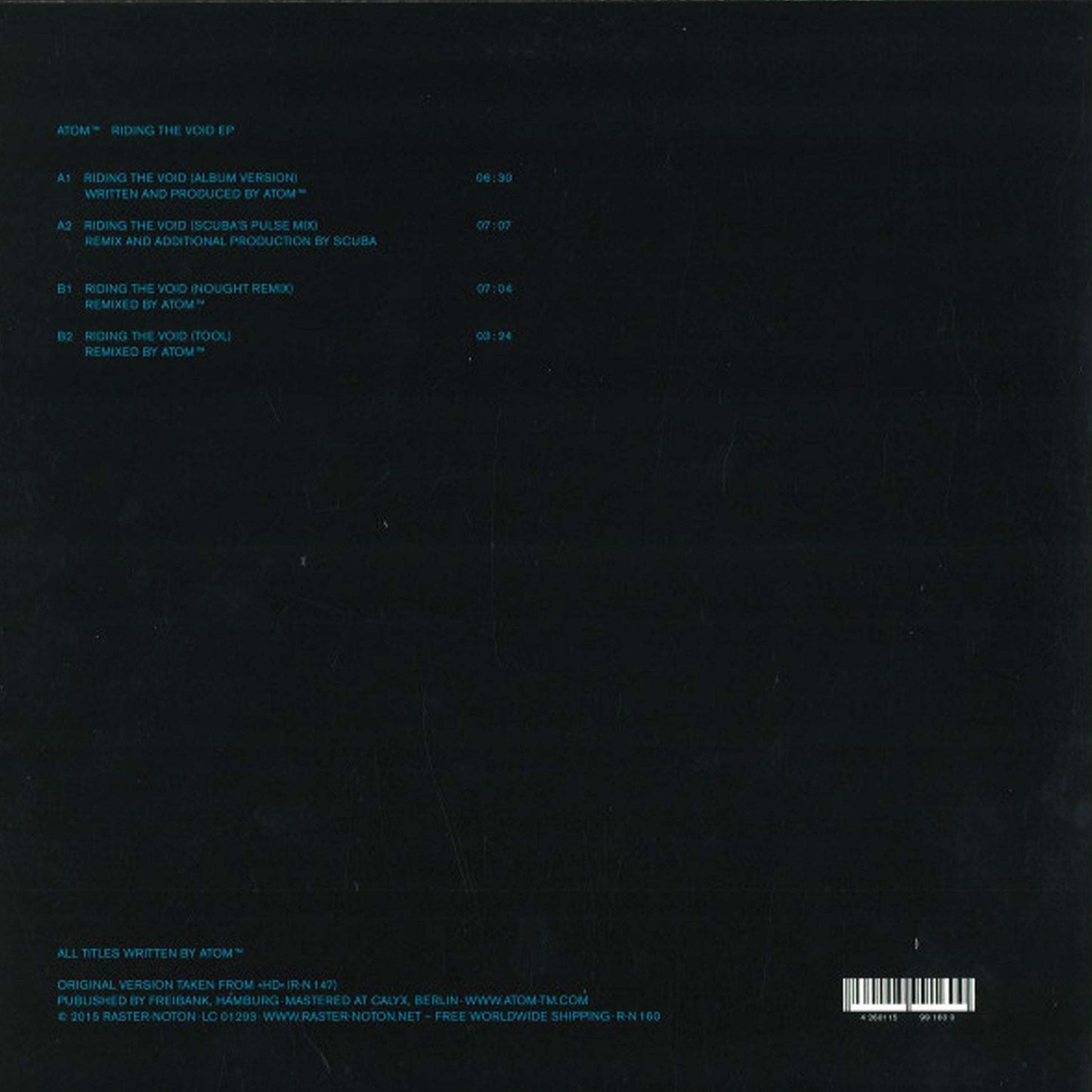 Atom™ ‎– Riding The Void [R-N 160]